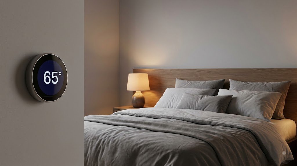 A cool bedroom helps fix why do I wake up at 3am every night.