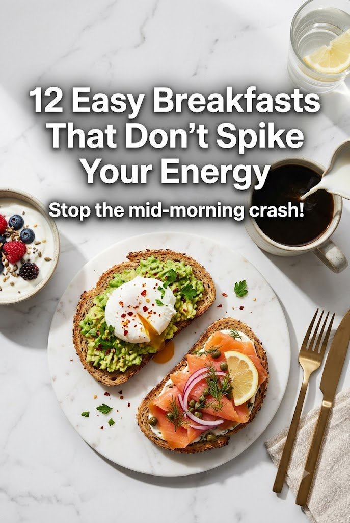 Save these healthy breakfasts that don't spike your energy.