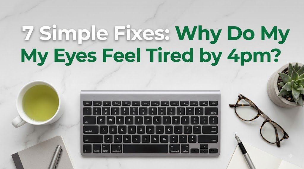 7 Simple Fixes: Why Do My Eyes Feel Tired by 4pm?